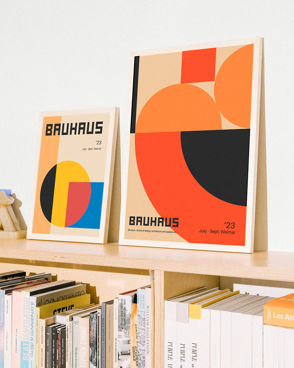 Bauhaus school multicolor poster - Image 3